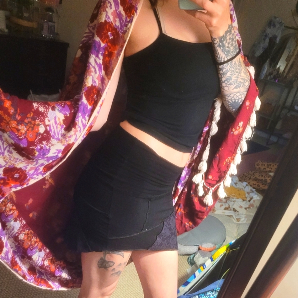 free people ~ beautiful floral kimono